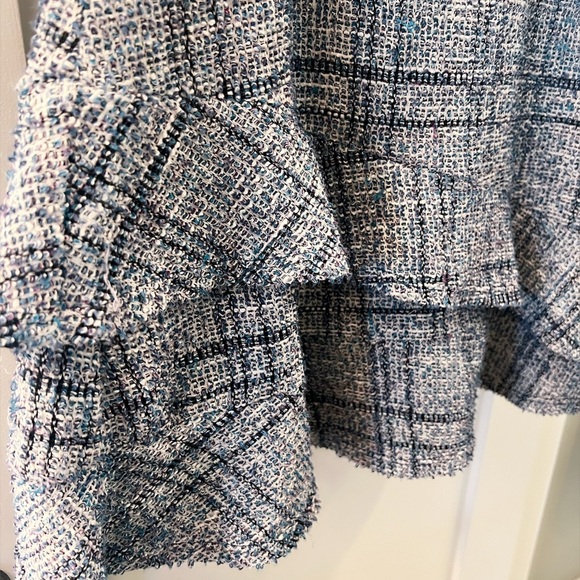 Speechless Blue and White Textured Dress - Picture 3 of 12